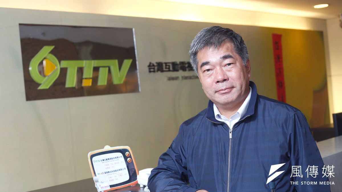 近10多年間,王志隆在媒體產業急速躥紅。(郭晉瑋攝) 近10多年間,王志隆在媒體產業急速躥紅。(郭晉瑋攝)