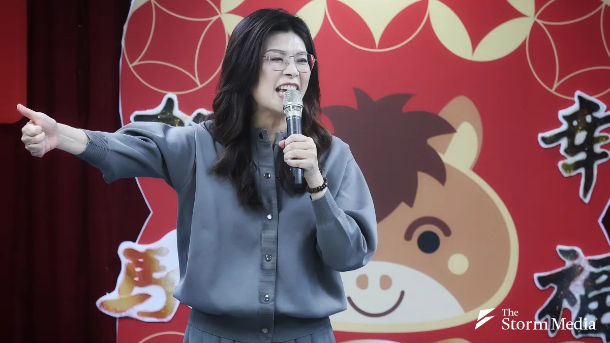 Online reports claim KMT Chairwoman Cheng Li-wun will meet with CCP General Secretary Xi Jinping on March 12, but according to Storm Media's understanding, Cheng has other arrangements that day, so the 'Cheng-Xi Meeting' will have to wait. (Photo by Ko Ch