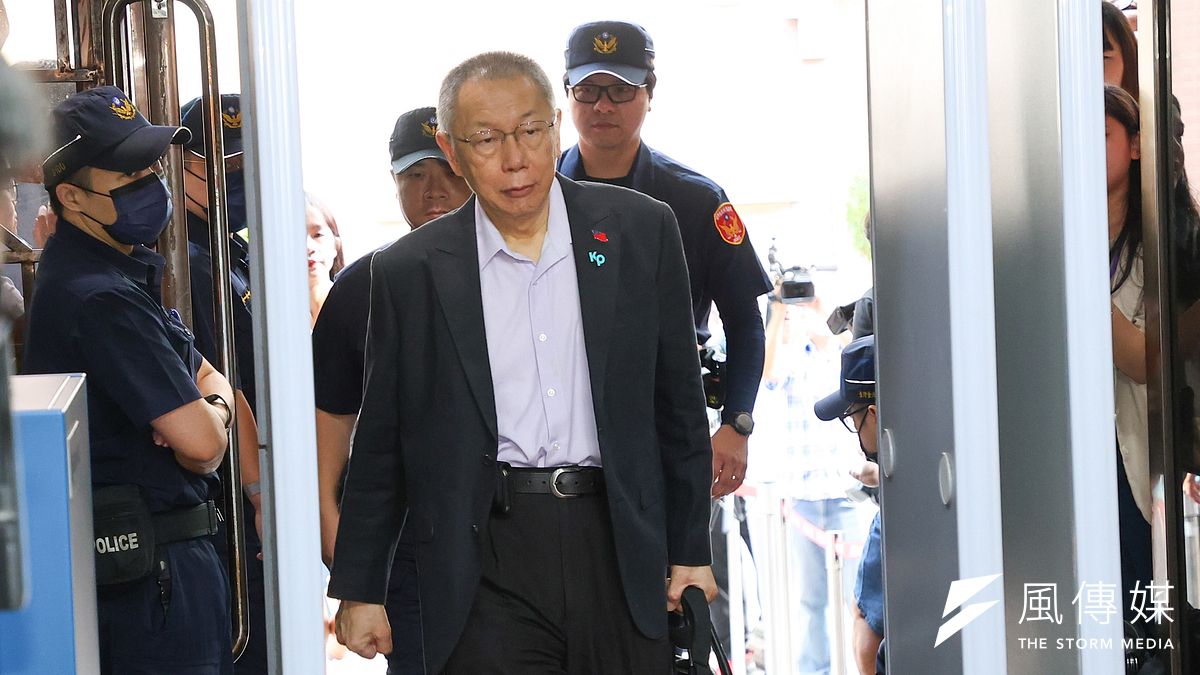 前台北市长柯文哲交保后,北检随即提出抗告。 (资料照,颜麟宇摄)