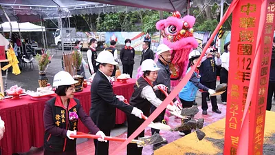 花蓮縣政府規劃花蓮舊菸葉廠的空間活化轉型,預計年底完工啟用。(圖/花蓮縣政府提供)