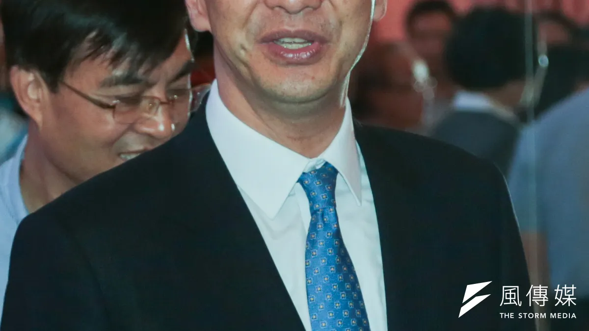 國民黨黨主席朱立倫重申,是否提名王金平擔任不分區立委,一切照制度來。(余志偉攝)