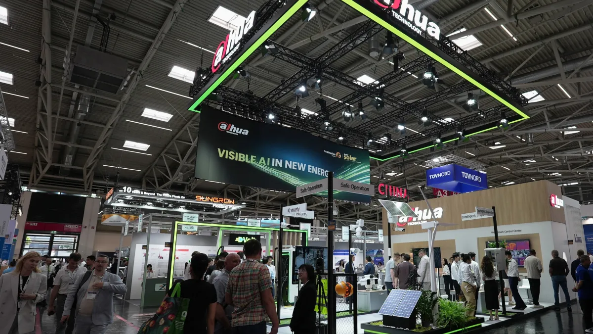 Dahua Technology Showcases "Visible AI in New Energy" at Intersolar Europe 2026
