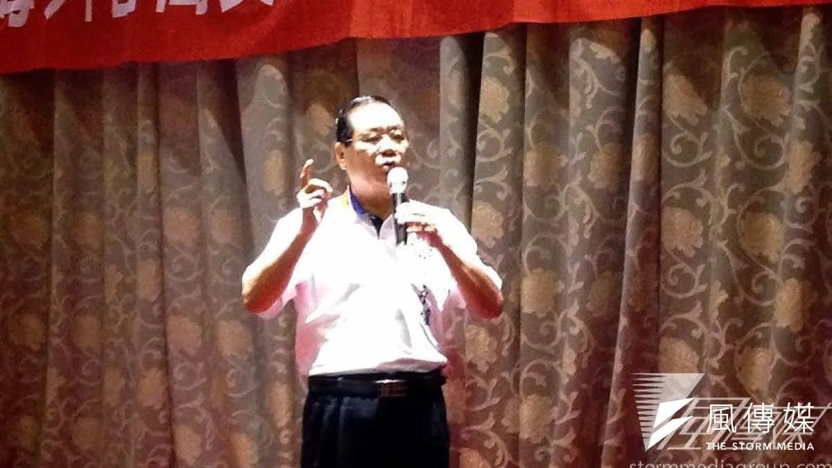 國民黨秘書長曾永權28日表示,只要大家團結,輸的會變贏。(羅暐智攝)