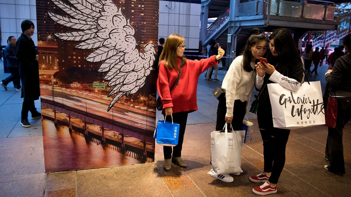 2017年10月中共十九大在北京召開,中國經濟民生是焦點議題。(AP) 2017年10月中共十九大在北京召開,中國經濟民生是焦點議題。(AP)