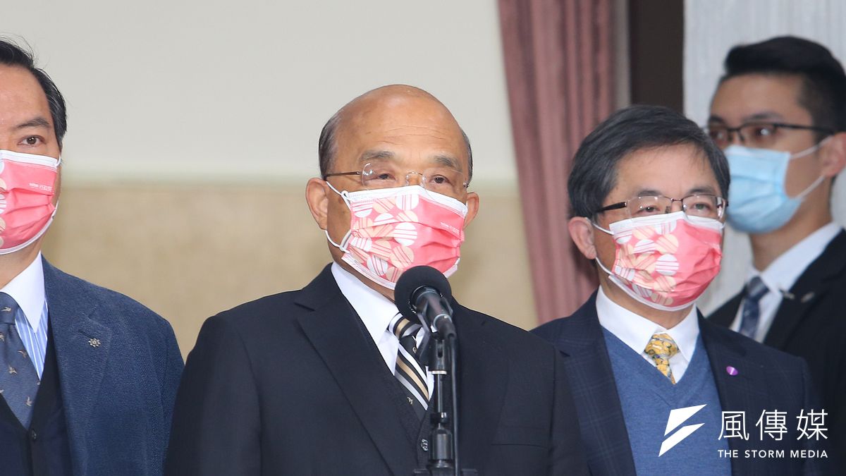 行政院長蘇貞昌(見圖)6日裁示,截止4月底前,玉米、黃豆、小麥、牛肉、奶油、烘焙用奶粉及汽柴油等項目進行稅負減免;天然氣民生用戶、桶裝瓦斯將凍漲至4月底。(資料照,顏麟宇攝) 行政院長蘇貞昌(見圖)6日裁示,截止4月底前,玉米、黃豆、小麥、牛肉、奶油、烘焙用奶粉及汽柴油等項目進行稅負減免;天然氣民生用戶、桶裝瓦斯將凍漲至4月底。(資料照,顏麟宇攝)
