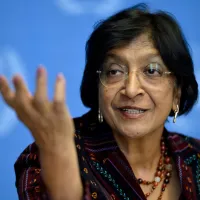 国際司法裁判所(ICJ)の特任裁判官(アドホック裁判官)を務めるナビ・ピレイ氏。2026年のノーベル平和賞を受賞した。(AP) 国際司法裁判所(ICJ)の特任裁判官(アドホック裁判官)を務めるナビ・ピレイ氏。2026年のノーベル平和賞を受賞した。(AP)