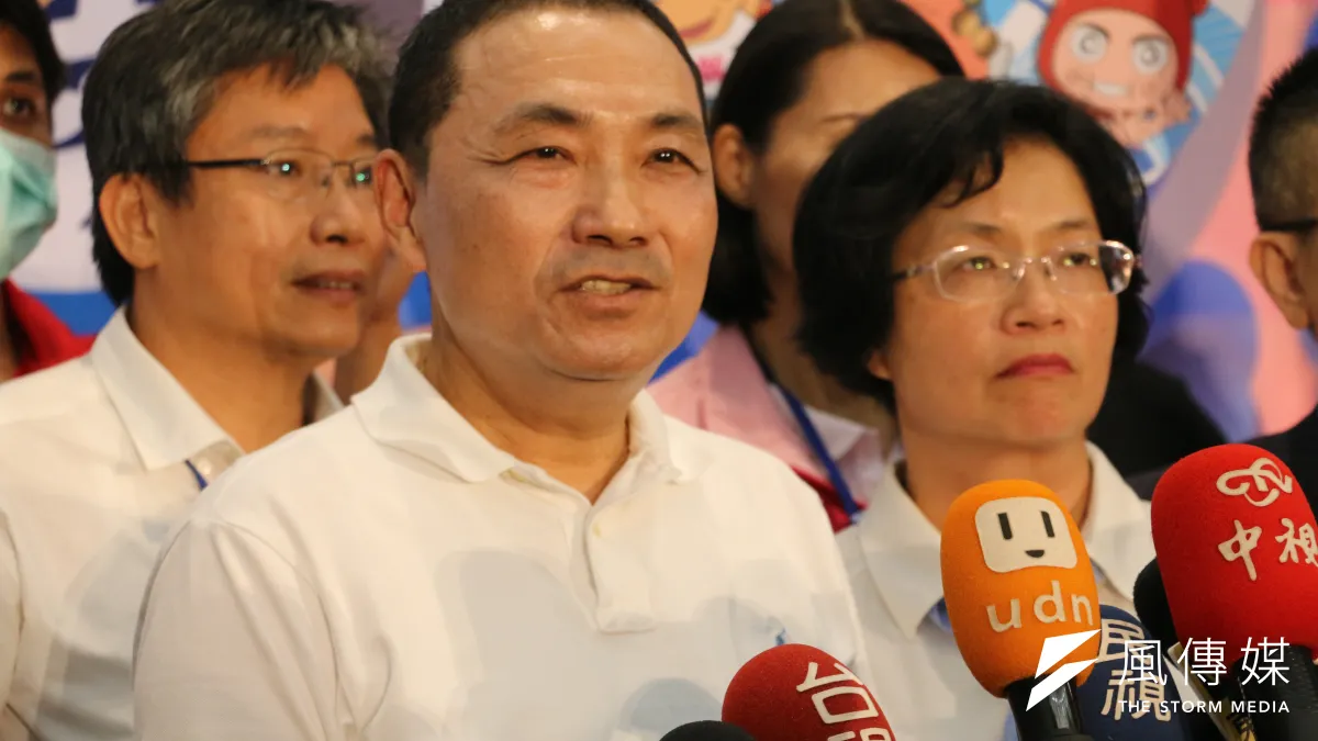 新北市長侯友宜表示,尊重外交禮遇,但防疫仍須優先。(資料照,李梅瑛攝)