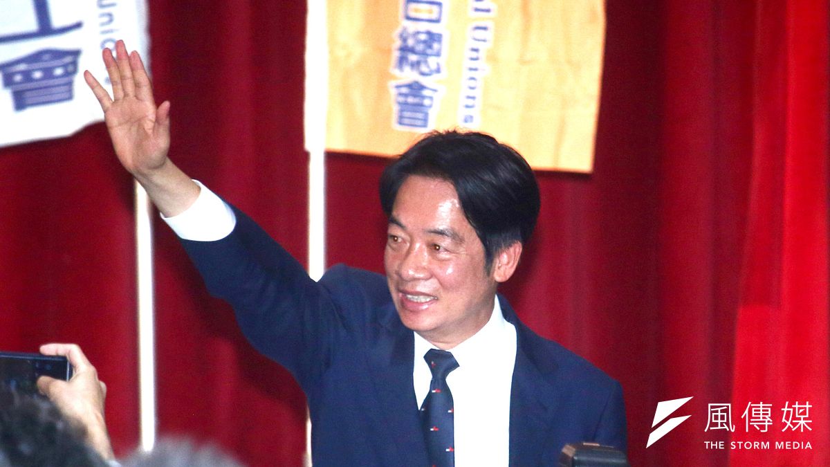 民進黨總統參選人賴清德29日下午出席2024總統參選人「工」辦政見發表會,提3點承諾、3點勞動政見。(蔡親傑攝) 民進黨總統參選人賴清德29日下午出席2024總統參選人「工」辦政見發表會,提3點承諾、3點勞動政見。(蔡親傑攝)