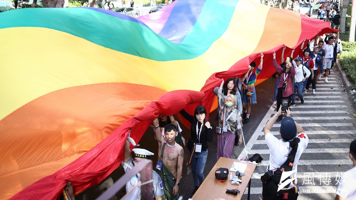 第18屆同志大遊行在10月31日登場,民進黨秘書長林錫耀於中常會中報告現場狀況。(資料照,陳品佑攝) 第18屆同志大遊行在10月31日登場,民進黨秘書長林錫耀於中常會中報告現場狀況。(資料照,陳品佑攝)