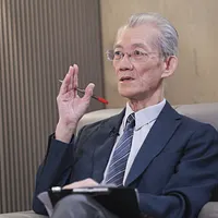台灣大學政治系名譽教授・明居正氏、「下班瀚你聊」に出演。(資料写真/柯承惠撮影) 台灣大學政治系名譽教授・明居正氏、「下班瀚你聊」に出演。(資料写真/柯承惠撮影)