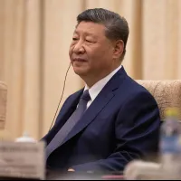 2026年2月25日、北京の釣魚台国賓館でドイツのメルツ首相と会談する中国の習近平国家主席。(写真/AP通信提供) 2026年2月25日、北京の釣魚台国賓館でドイツのメルツ首相と会談する中国の習近平国家主席。(写真/AP通信提供)