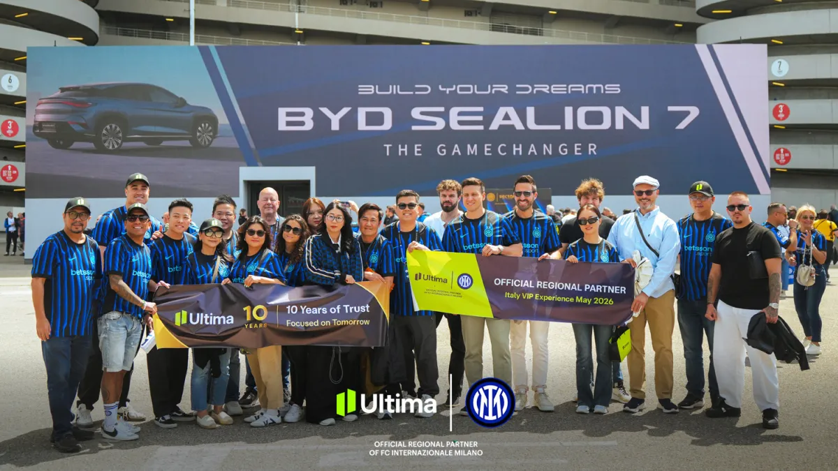 Ultima Markets Celebrates Its 10th Anniversary and Inter's Double with Exclusive VIP Tour at San Siro