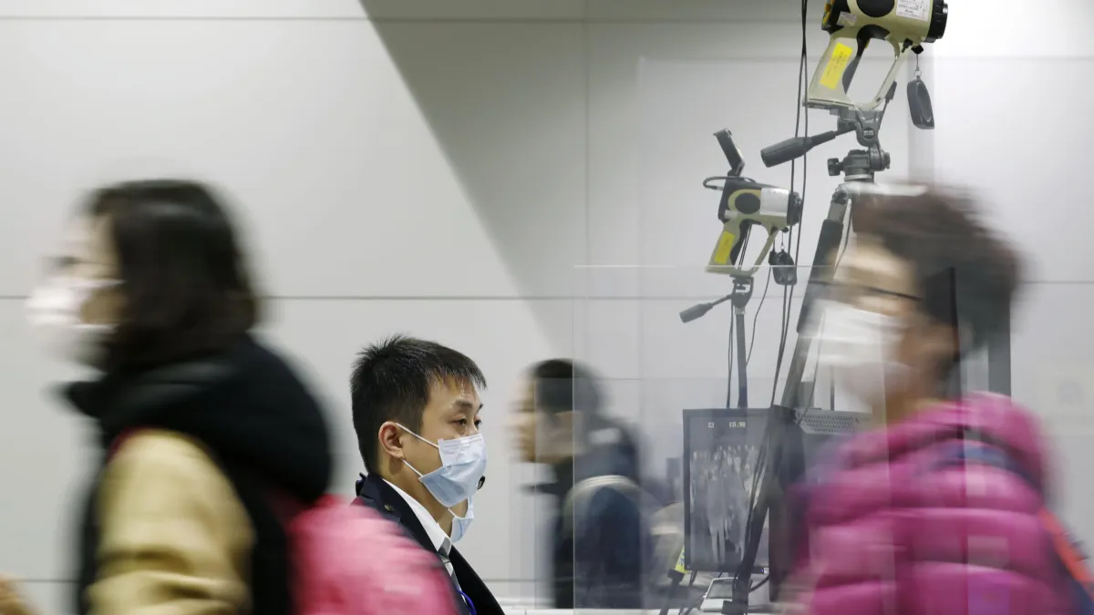 中國武漢肺炎疫情擴散,全球擔憂爆發大流行(AP)