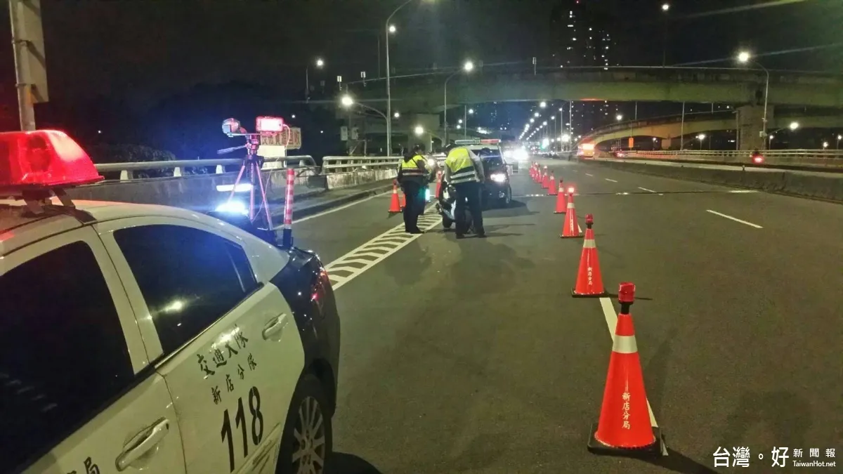 遏阻街頭鬥毆滋事 新店分局威力掃蕩提高見警率