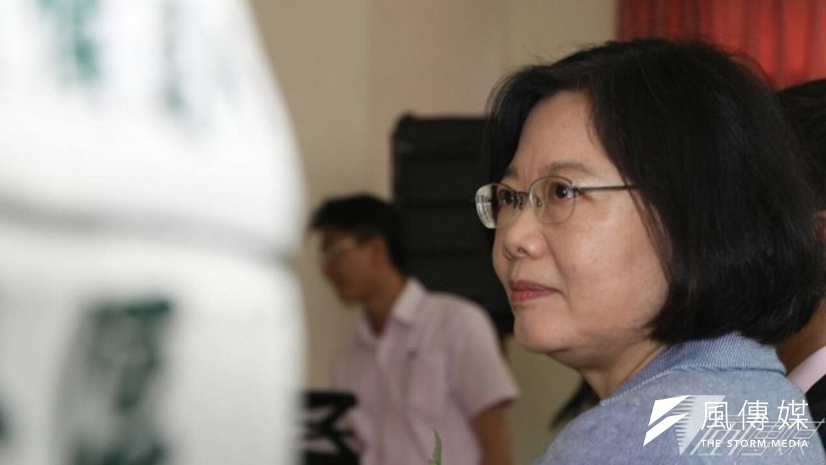 民進黨主席蔡英文(葉信菉攝) 民進黨主席蔡英文(葉信菉攝)