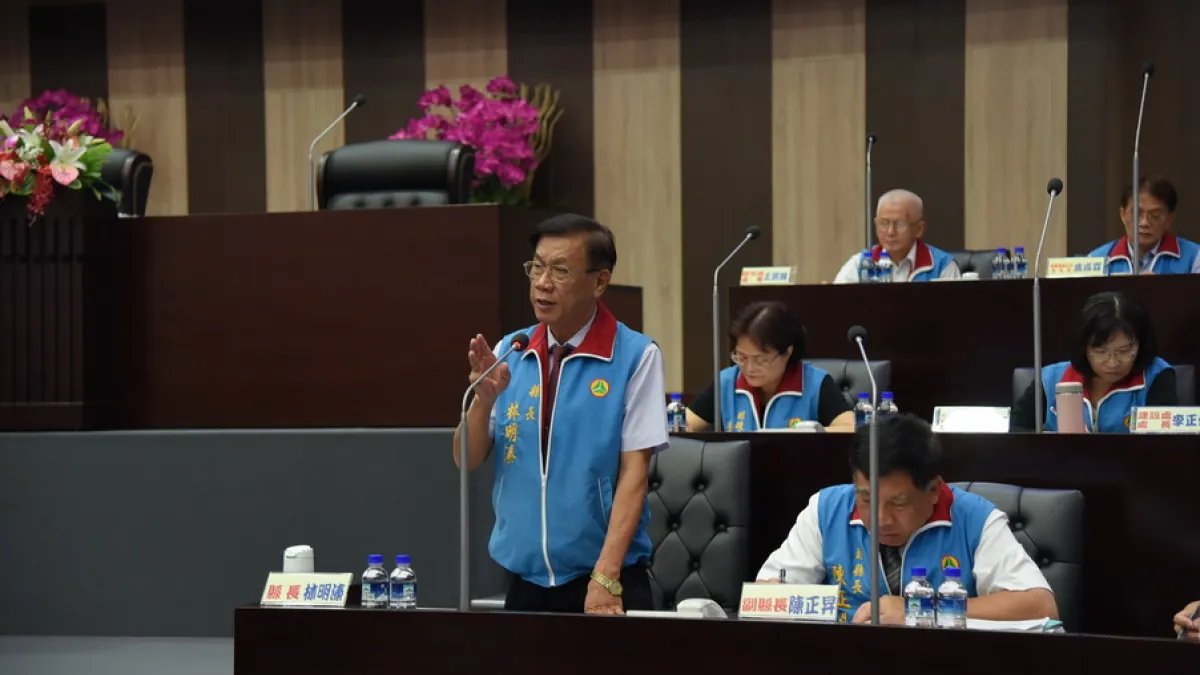 南投縣議員質詢關切南投茶博效應,南投縣長林明溱表示,業者反應良好明年續辦。(圖/南投縣政府提供)
