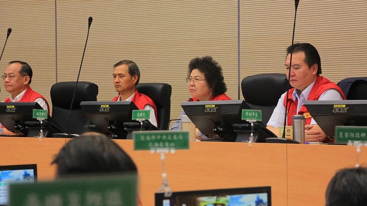 強颱逼近 陳菊:加強戒備落實防颱