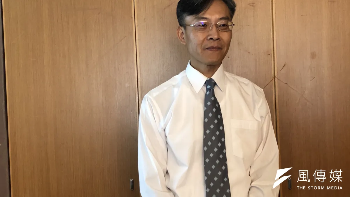 晶呈科技(圖為晶呈發言人張永宏營運協理)受惠台灣半導體景氣大好,以及晶圓重生、Mini&Micro LED加持,看好未來營運發展。(林哲良攝)