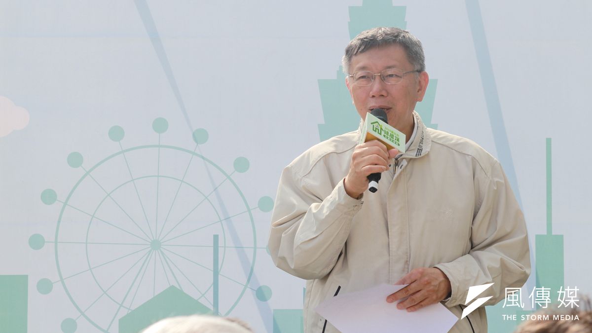 網紅政治退燒,台北市長柯文哲也退燒?(方炳超攝) 網紅政治退燒,台北市長柯文哲也退燒?(方炳超攝)