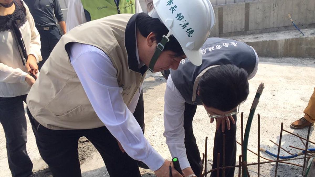 提前嚴控登革熱疫情 賴清德視察建築工地 提前嚴控登革熱疫情 賴清德視察建築工地