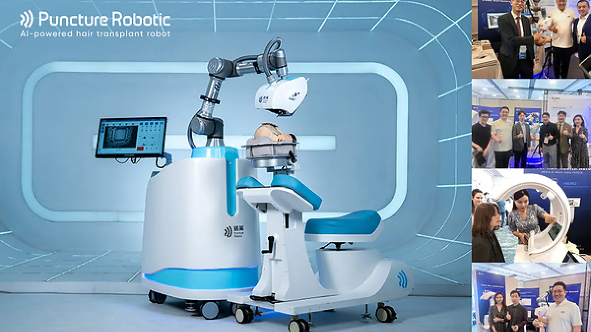 Puncture Robotic Showcases AI-Powered Hair Restoration Innovation at WCHR 2026