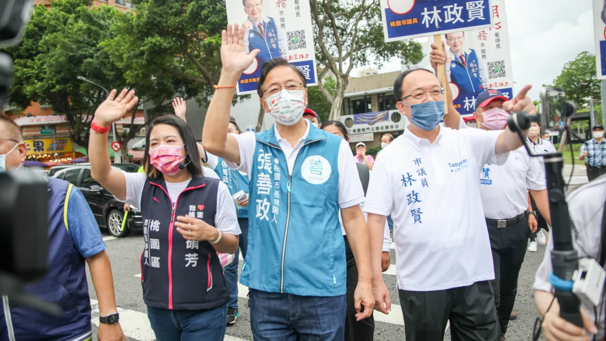 為了林智堅論文抄襲退選,民進黨大點論文抄襲烽火,連張善政在宏碁任職期間的政府標案都捲入。(張善政辦公室提供)