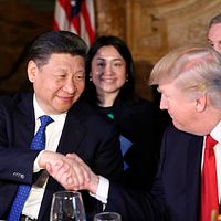 トランプ・習会談、習近平はマールアラーゴを訪問する。(AP通信) トランプ・習会談、習近平はマールアラーゴを訪問する。(AP通信)