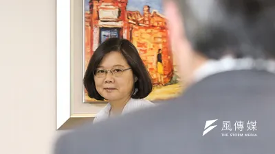 一個電塔造成全台限電危機,蔡政府不能只靠想想治國吧。(陳明仁攝)