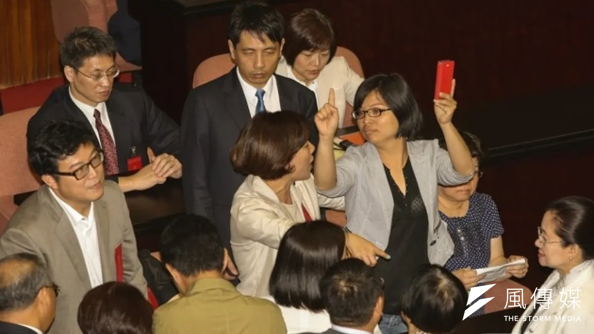 監委同意權遭杯葛,國民黨再批民進黨主席蔡英文缺乏憲政常識。圖為立法院行使監委同意權。(資料照片,林韶安攝)