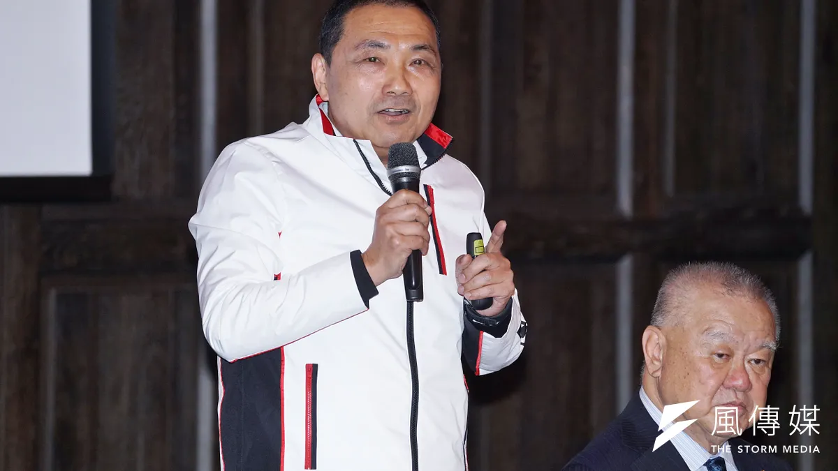 館長槍擊案衍生刑警藏槍毒的案外案,新北市長侯友宜強調嚴懲不貸。(盧逸峰攝) 館長槍擊案衍生刑警藏槍毒的案外案,新北市長侯友宜強調嚴懲不貸。(盧逸峰攝)