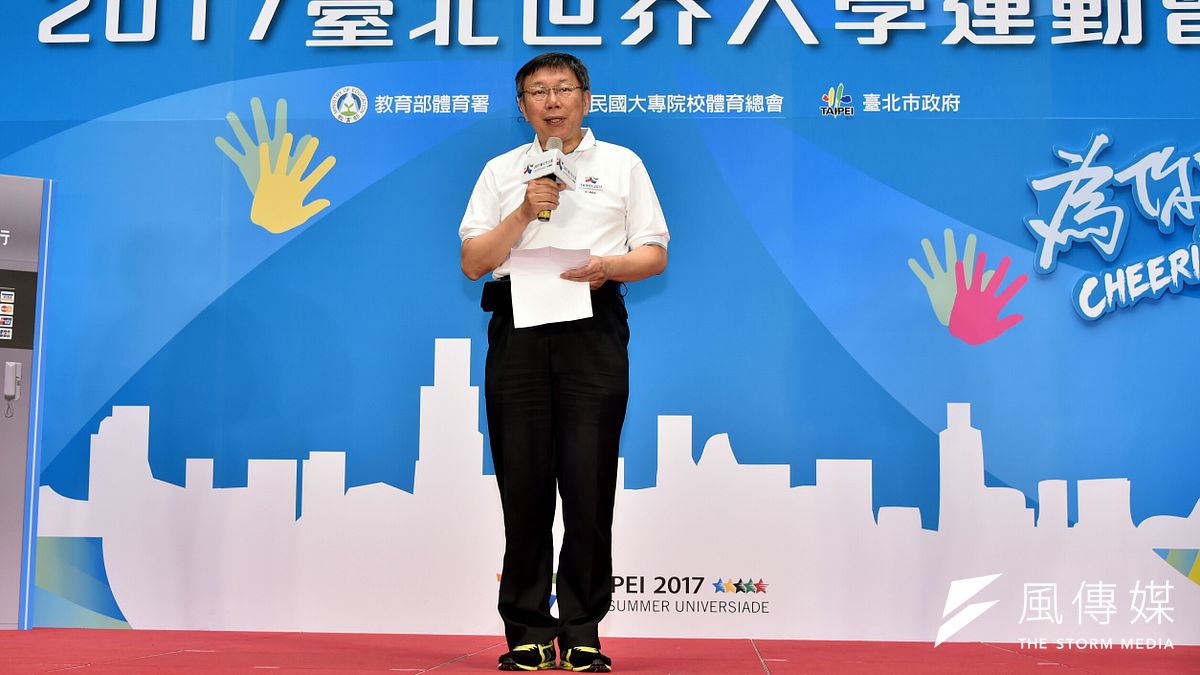 台北市長柯文哲曾說要吃素一個月求市大運順利,台北市議員王世堅批評,8月是颱風天,吃100個月也沒用。(台北市政府提供) 台北市長柯文哲曾說要吃素一個月求市大運順利,台北市議員王世堅批評,8月是颱風天,吃100個月也沒用。(台北市政府提供)