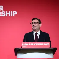 英國工黨新任黨魁柏南,確定接任下屆首相職位。(美聯社) 英國工黨新任黨魁柏南,確定接任下屆首相職位。(美聯社)