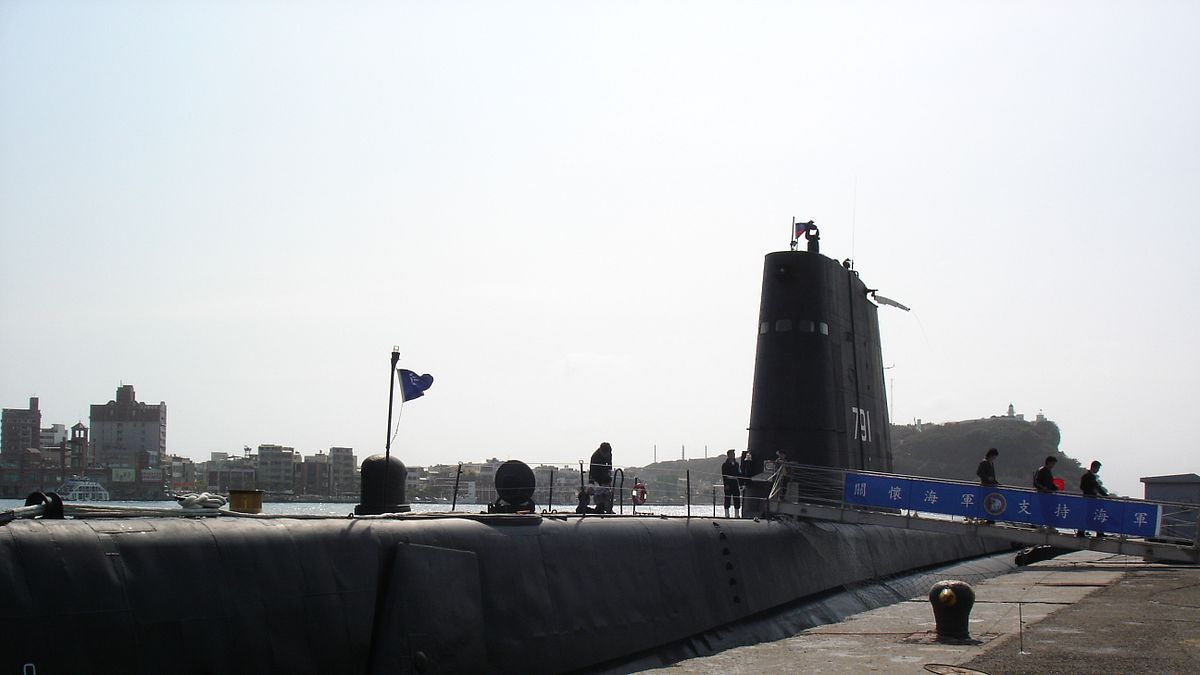 美製茄比級潛艦「海獅」號(取自維基百科) 美製茄比級潛艦「海獅」號(取自維基百科)