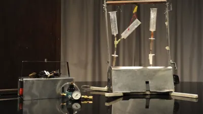 Jack Kevorkian 的安樂死機器 'Thanatron,他曾利用該機器為兩名病患結束生命。(圖/翻攝自 Motherboard,智慧機器人網提供)
