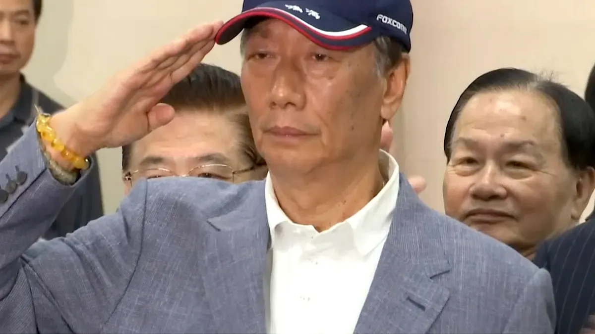 鴻海科技集團董事長郭台銘宣布投入2020年總統大選,改變人們對「總統」的想像。(AP)