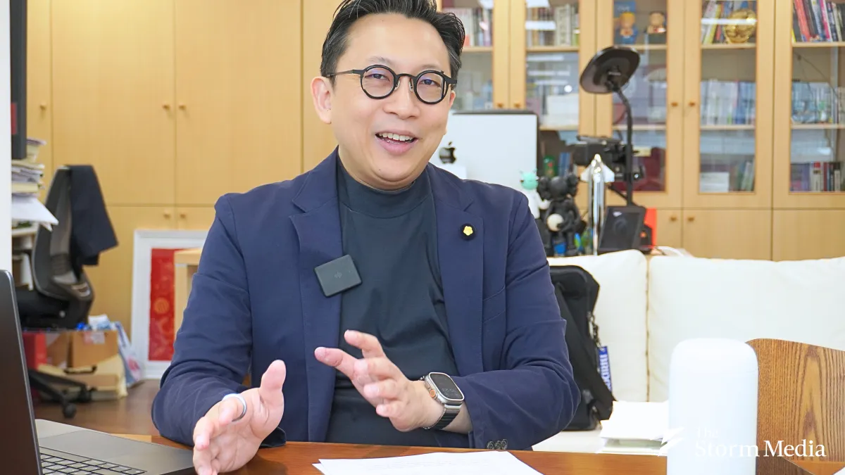 The Virtual Asset Service Act passed its third reading in the Legislative Yuan on June 30. KMT Legislator Ko, Ju-chun, one of the law's key proponents, sat down for an exclusive interview with The Storm Media. (Photo: Chang Yu-ping)