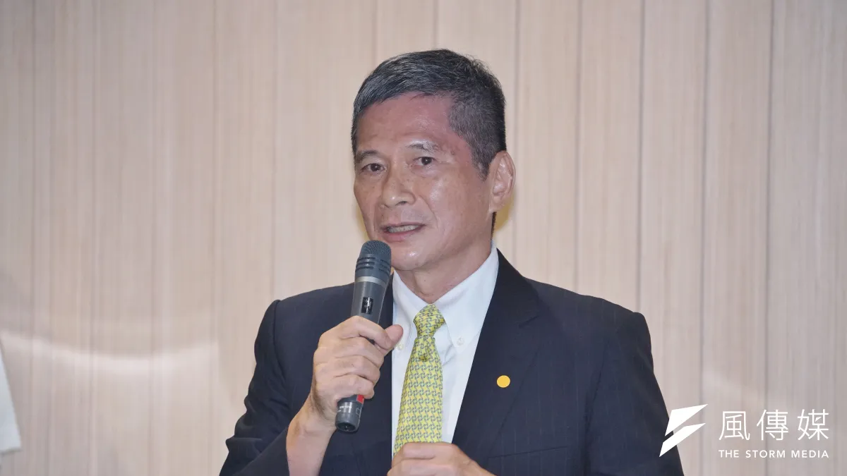文化部長李永得13日出席華文朗讀節開幕記者會,針對圖書統一定價問題進行說明。(資料照,盧逸峰攝)