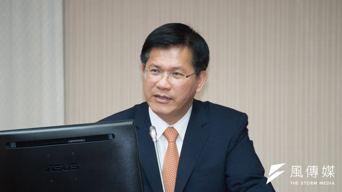 針對國民黨立法院黨團指控交通部許多人是「龍家班」,交通部長林佳龍表示是抹黑,並一一舉例澄清。(資料照,甘岱民攝)