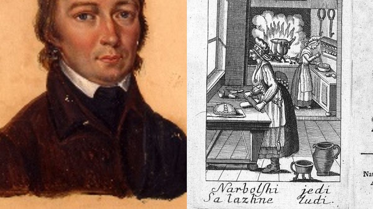 沃德尼克為斯洛維尼亞語保存付出極大貢獻,更被當地人視為民族英雄。(合成圖/取自Wikipedia、*CUP提供) 沃德尼克為斯洛維尼亞語保存付出極大貢獻,更被當地人視為民族英雄。(合成圖/取自Wikipedia、*CUP提供)