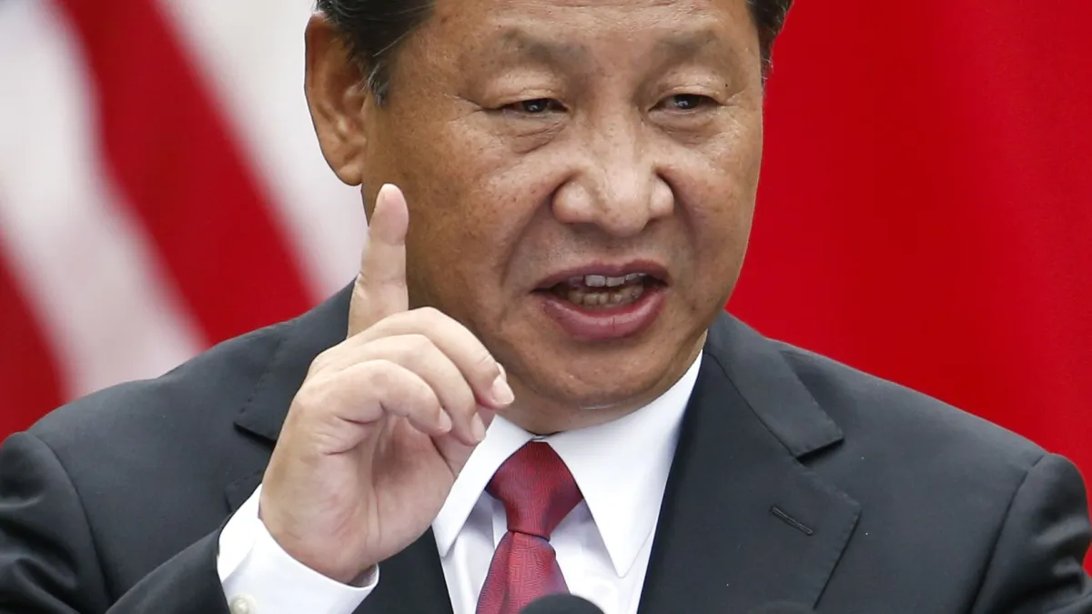 中國國家主席習近平。(美聯社)
