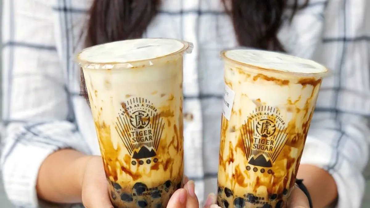 喜歡咀嚼珍珠搖飲的朋友,這10家你都喝過了嗎?(圖/老虎堂Tigersugar@facebook)