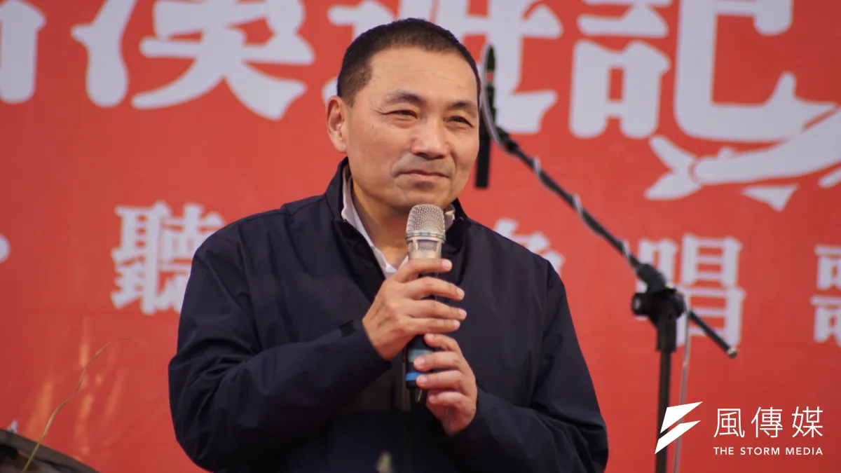 新北市副市長侯友宜,稍早已宣布將參戰新北市長選舉。(資料照,盧逸峰攝)