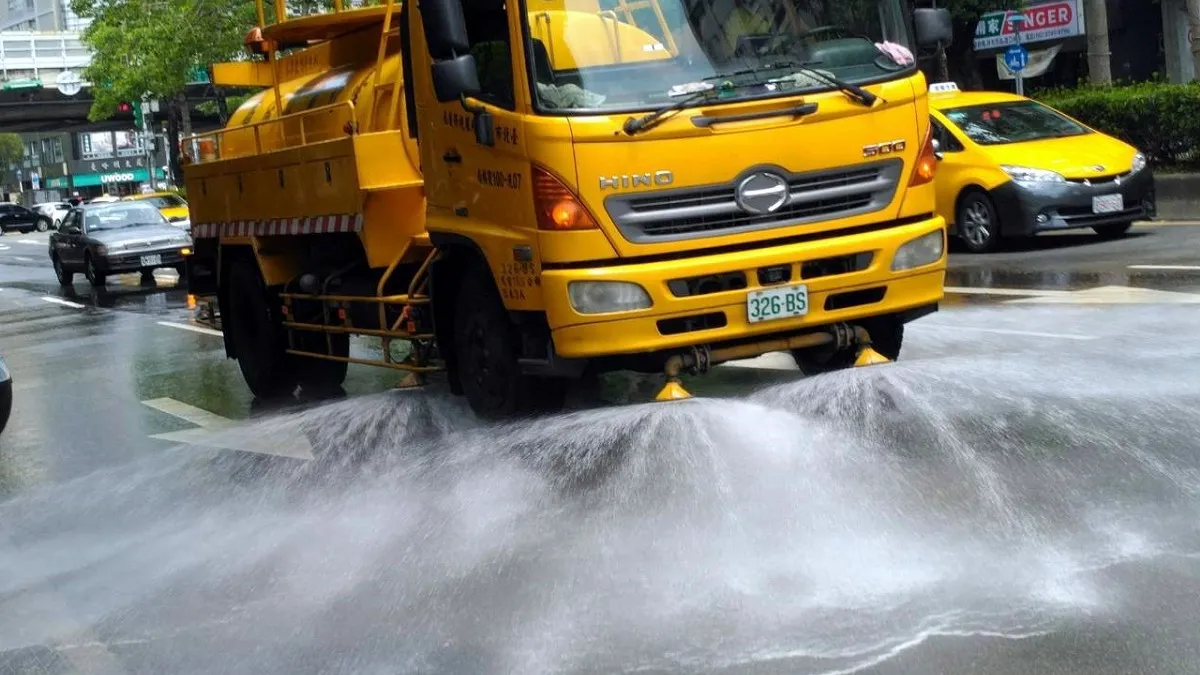 熱浪來襲 北市將擴大道路灑水範圍