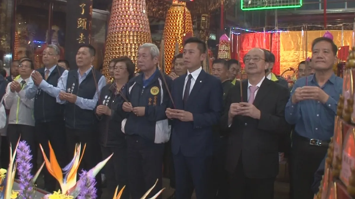 城隍公爺268週年壽誕 竹市長祈福