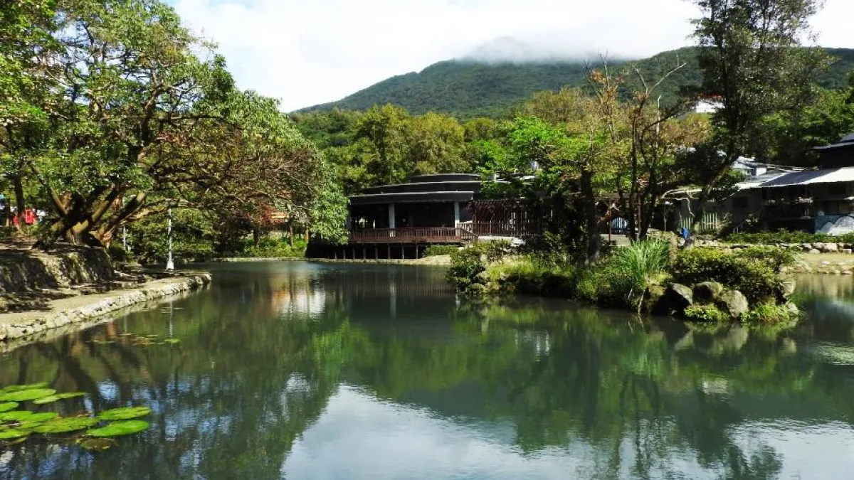 前山公園陽明湖景。(臺北市政府工務局提供)