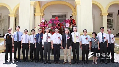 「台糖廉政文物展」於在台糖公司高雄區處橋頭糖廠古蹟社宅事務所亮相。(圖/徐炳文攝)