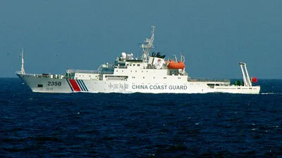 中國海警船。(新華社資料照)