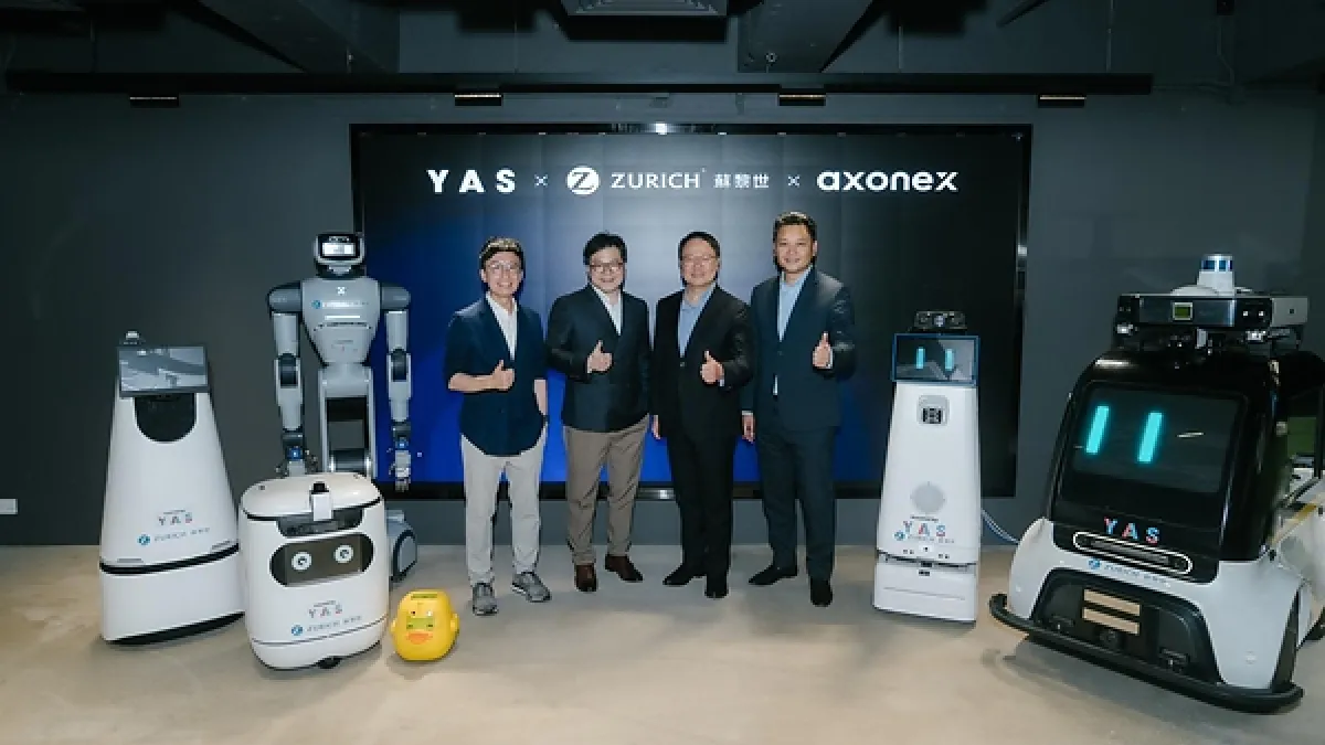 Zurich Insurance (Hong Kong) and YAS announce embedded insurance for robots