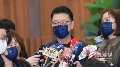 中廣董事長趙少康22日出席「經國七海文化園區暨蔣經國總統圖書館開幕典禮」。(顏麟宇攝)