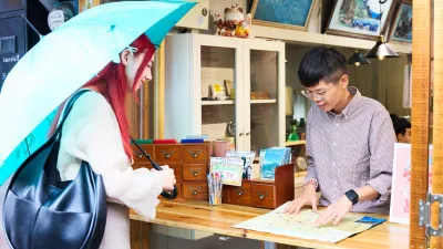 台灣好行九份金瓜石線 體驗黃金山城文化氣味巴士。(圖/新北市觀旅局提供)